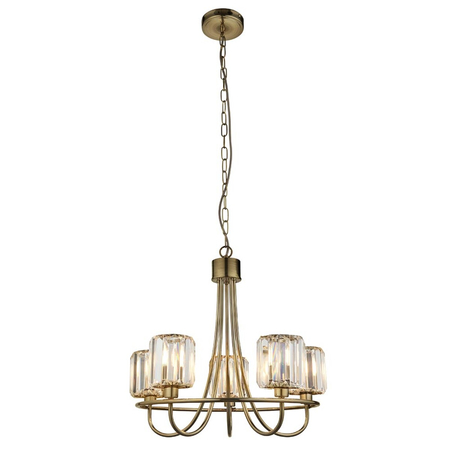 Lampa wisząca Endon Lighting Berenice 107802 mosiądz