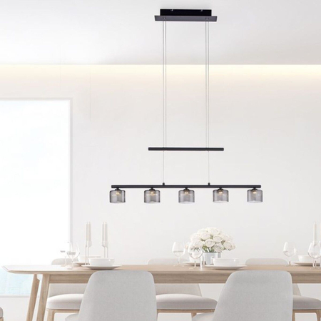 Lampa wisząca Paul Neuhaus HYDRA 2209-18 czarny