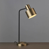 Lampa stołowa Endon Lighting Mayfield 95464 mosiądz