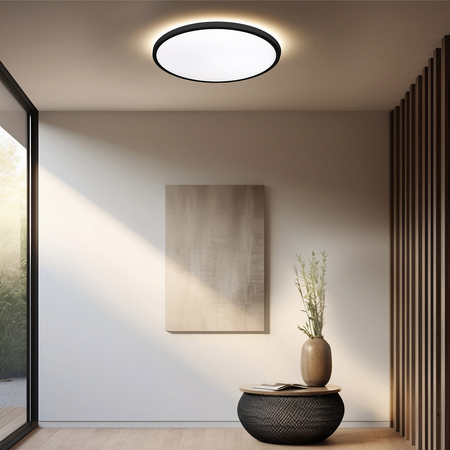 Light Prestige Plafon Pryzma 38 cm czarny LED CCT LP-1707/1C-38 BK