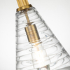 Lampa wisząca Elmore - 1 źródło światła - Oksydowany mosiądz Quintiesse QN-ELMORE-P-BBS