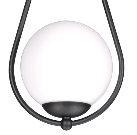 Lampa wisząca NEVE BLACK Kaja K-4771 czarny