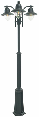 COMO 373 BLACK E27 LED 3X 9W TRIPLE