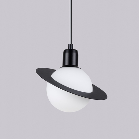 Sollux Lighting Lampa wisząca HYPERION 1 czarny SL.1358