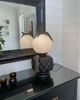 Lampa stołowa By Rydens Viva La Diva 4024510-4000 czarny/biały