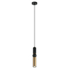 Lampa wisząca Italux Isidora PND-14290-1-BK-BRO Czarny, brąz antyczny