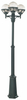 BOLOGNA 364 BLACK E27 LED 3X 9W TRIPLE