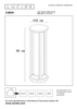 Lampa zewnętrzna Lucide CADIX 15804/50/30 czarny