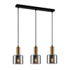 Lampa wisząca Italux PND-65342-3-BRO+SG Santia