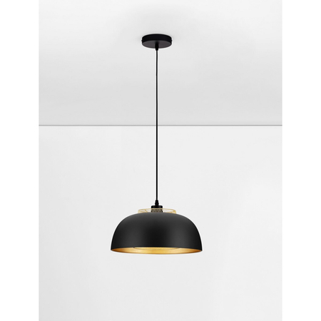 Lampa wisząca Luces Exclusivas LE44286 czarny, złoty i odcienie złota