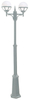 BOLOGNA 363 WHITE E27 LED 2X 9W DOUBLE