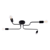 Sollux Lighting Żyrandol VECTOR 4 czarny SL.1446