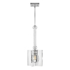 Lampa wisząca Ludlow - 1 źródło światła - Polerowany nikiel Quintiesse QN-LUDLOW-1P-PN