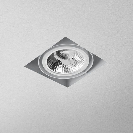 Lampa AQForm Squares 111 x 1 Trimless Recesed Biały Struktura