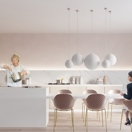 Sollux Lighting Lampa wisząca UGO 40 chrom SL.0265