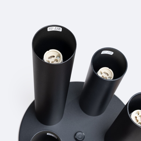 Sollux Lighting Plafon LAGOS 5P czarny SL.1467