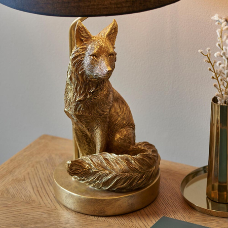 Lampa stołowa Endon Lighting Fox 106796 czarny