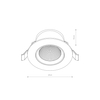 Oczko EGINA LED 15W Nowodvorski 10557 czarny