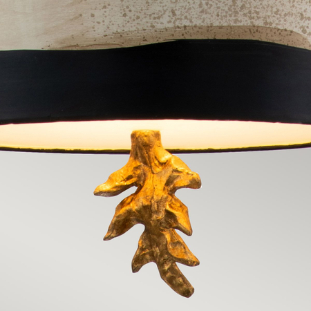 Lampa wisząca Elstead Lighting South Beach czarny/beżowy FB-SOUTHBEACH-P