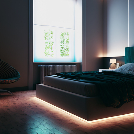 Eko-Light Taśma COB 320/m 4000K IP20 12V 5m EKPL1071