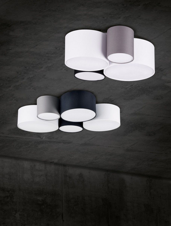 Lampa sufitowa Trio 693900517 szary