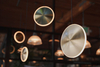 Lampa wisząca Graypants GP-285-a LED Chrona Dish10v brass