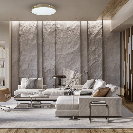 Milagro Plafoniera SHINY CLEAR 34W Ø490 mm ML8499 CZARNY