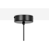Lampa wisząca Kaja VENTA K-5476 czarny, bursztynowy