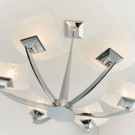 Lampa sufitowa Endon Lighting Ayres AYRES-6CH chrom
