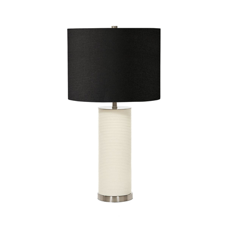 Lampa stołowa Elstead Lighting Ripple biały RIPPLE-TL-WHT-B