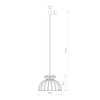Lampa wisząca KYMI C Nowodvorski 10575 czarny