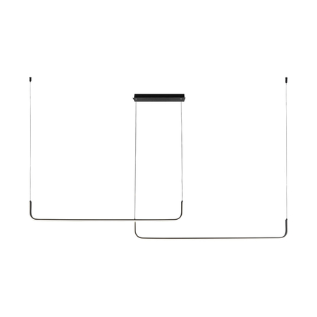 Lampa wisząca RIKE Zuma Line 2023199-BK czarny