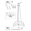Sollux Lighting Żyrandol VEGA 60 czarny SL.0766
