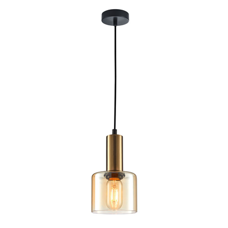 Lampa wisząca Italux PND-65342-1-BRO+AMB Santia