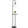 Lampa podłogowa BARI LP1 Emibig 1235/LP1 biały/czarny