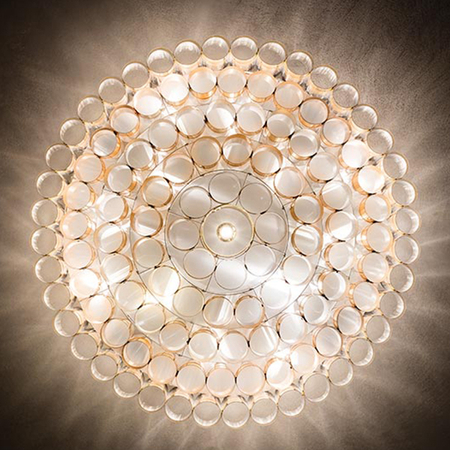 Lampa sufitowa Slamp ODEON - GOLD 100 ODECL00GLD00000NMTEU złoty