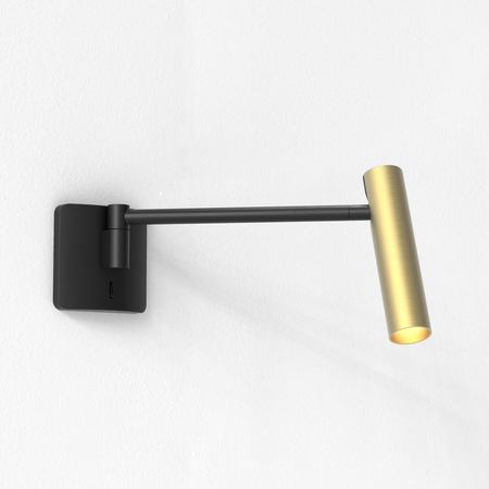 Kinkiet Astro Leda Swing Arm 1457004 Matowy Czarny