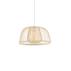 Lampa wisząca Nowodvorski KRABI 11158 Naturalne drewno Biały