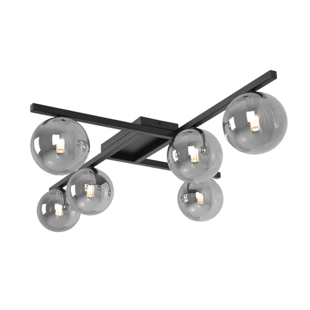 Lampa sufitowa Kaja PAXI K-5466 czarny, grafitowy