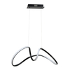 Milagro Lampa wisząca TESORO BLACK 48W LED ML7951 CZARNY
