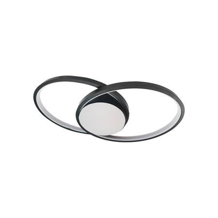 Milagro Lampa sufitowa FOCUS 40W LED ML6413 CZARNY