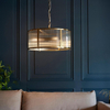 Lampa wisząca Endon Lighting Ridgeton 106282 mosiądz