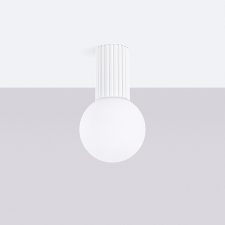 Sollux Lighting Plafon HALO biały IP44 SL.1708