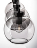 Lampa wisząca Luces Exclusivas REPOS czarny LE42651