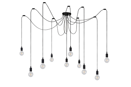 Lampa wisząca Lucide FIX czarny 8408/10/30