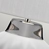 Lampa stołowa Bexley - 1 źródło światła - Biała / Polerowany nikiel Quintiesse QN-BEXLEY-TL-WPN