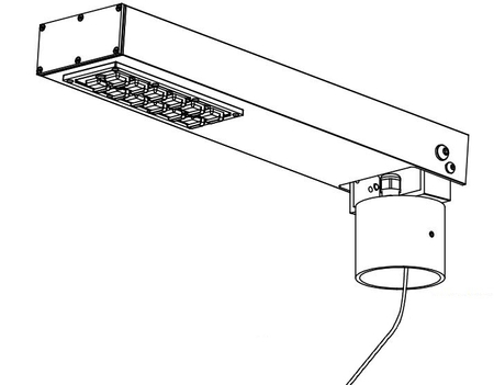 ASKER HEAD 4382 ALUMINUM LED 19,6W 3000K O60