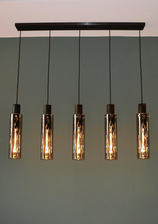 Lampa wisząca Lucide ORLANDO 74404/05/65 czarny