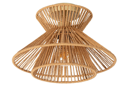 Lampa sufitowa Lucide TASMAN 10120/32/72 drewniany
