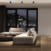 Milagro FLOWER BLACK GOLD DOWNLIGHT 1xGU10 ML0262 CZARNY + ZŁOTY